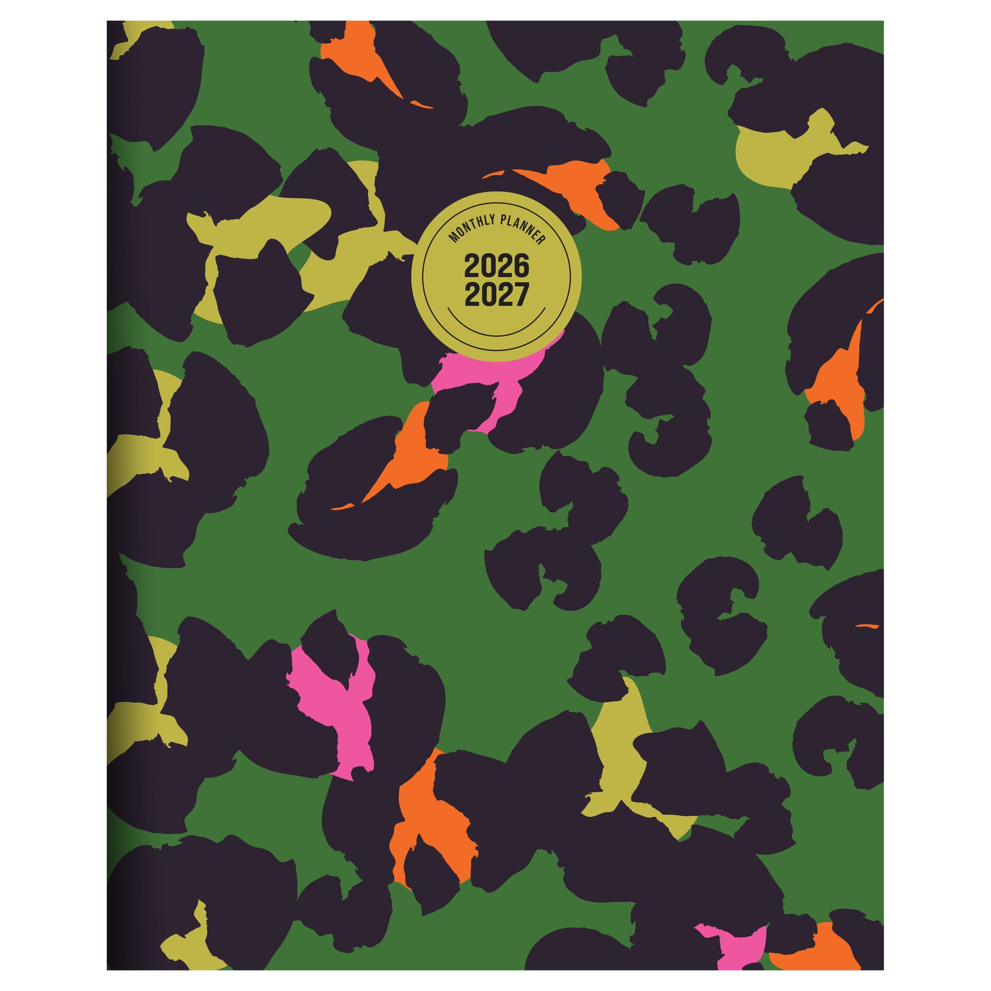 TF Publishing Large 2026-27 Lucky Leopard Monthly Planner